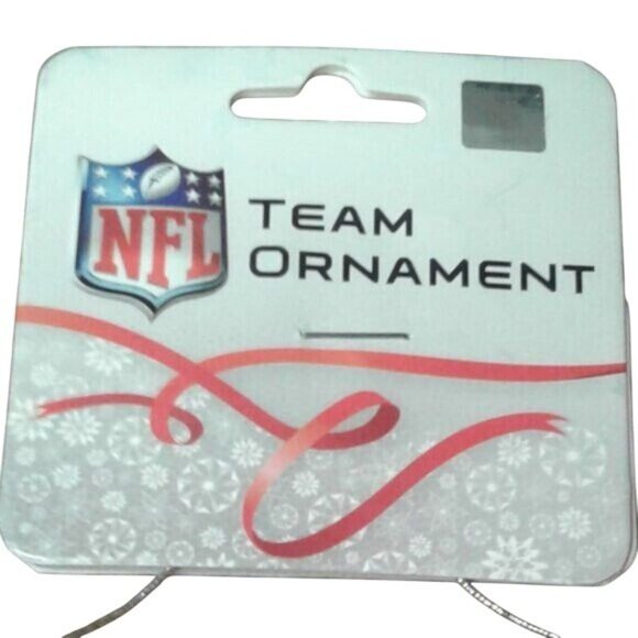 NFL Baltimore Ravens Jersey Christmas Ornament Team Logo Number 01 Holiday NEW - Picture 5 of 5